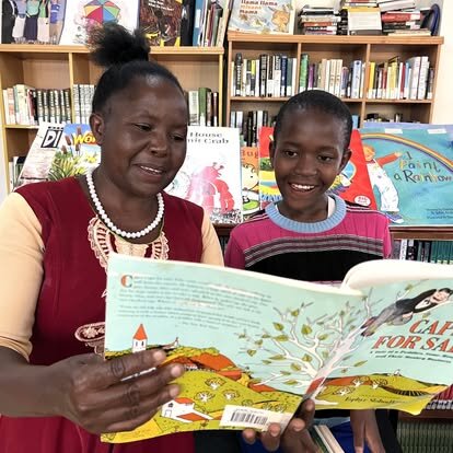 Parents connect with their kids when reading!