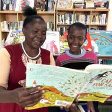 Parents connect with their kids when reading!