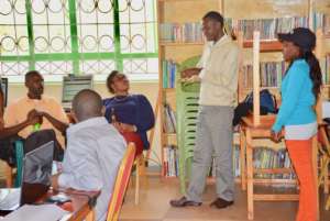 James Meeting with Teachers about Pad Project