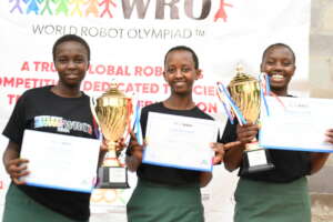 1st place team! Winnie, Angela and Magdaline