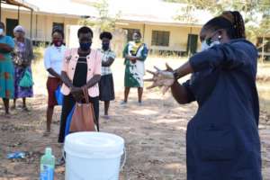 Teaching effective hand washing