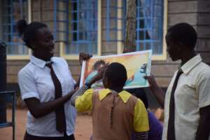 Read Aloud at Wamunyu Special School