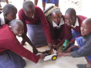 Playing with the robot
