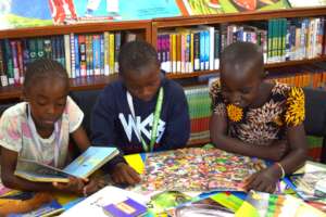 Reading at the Library