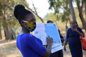 Mentor Monicah explains the Reading Challenge