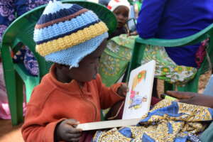 Toddlers Get to Look at Books Too!