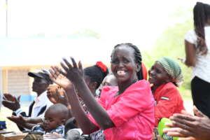 Parents Join in at LitFest Fun