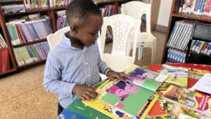 Asher's First Trip to the Library