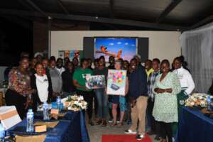 Sharon and the KC Staff