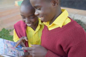 The love for books is beginning to take root!