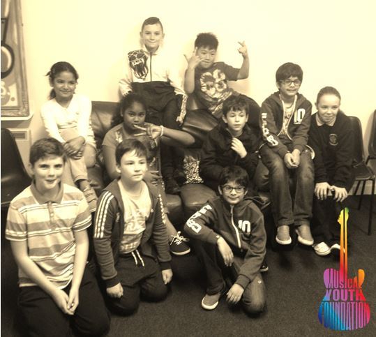 New Guitars for Kids group from Dublin 1
