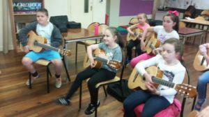 First day at Guitars for Kids in Dublin 12