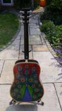 Peacock Guitar (back) by Kevin McSherry