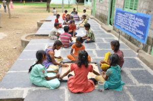 Children Playing Some Games