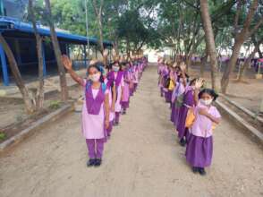 Children going to School