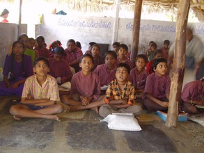 Children at the Class room.