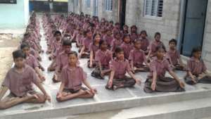 Attending the daily Yoga classes