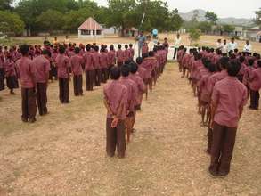 Children in the assembly