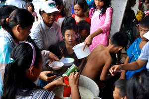 You funded 2000 hot meals for evacuees!