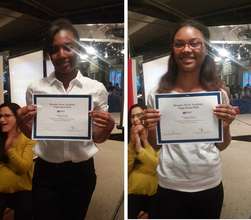 Two of our proud National Honors Society students!