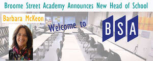 Barbara McKeon, BSA's new Head of School