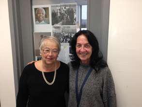 Chancellor Farina with Dr. McKeon