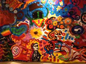 Mural Created by BSA Students and Artist, Inocente