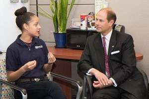 His Royal Highness, Prince Edward visits BSA