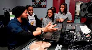 BSA students participating in Door programming.