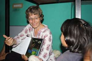 Renate, President Sambhali Germany and the girls