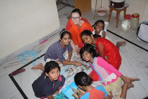 working out a jigsaw...!