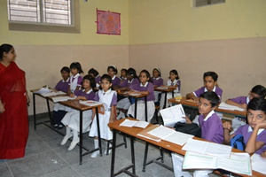 In Class at Galaxy School