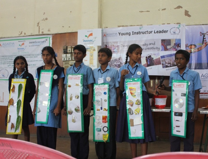 Waste-Management Drive for 240 Bangalore students