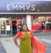 Thushari, Academy Member, at the 2012 EMMYS