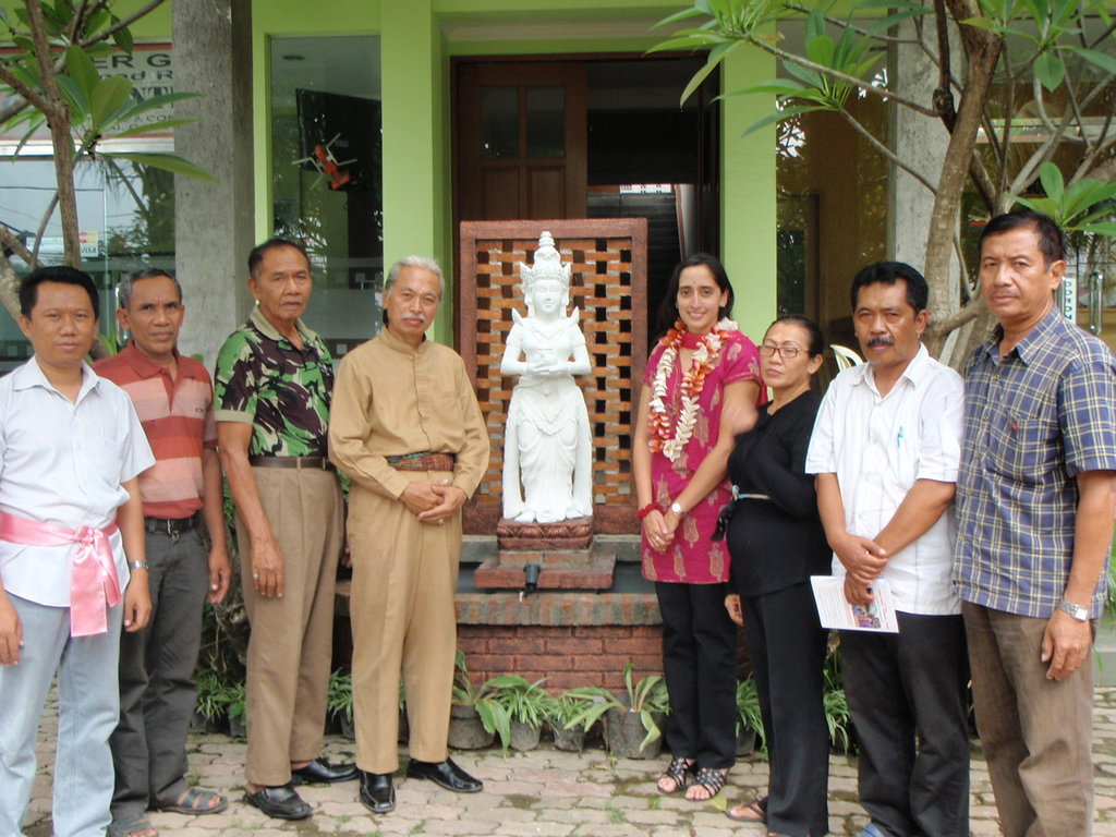 Construction of Hindu Boarding School, Indonesia