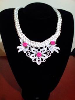 Margarita's hand made necklaces