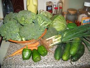 Veggies fro Peace Farm and Ugandan Pearls Farm