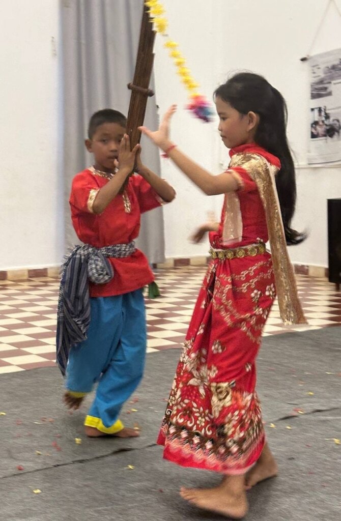 Dancing to Music for our 32nd Birthday Party!