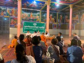 KCDI Blind Students performing in Chhouk District