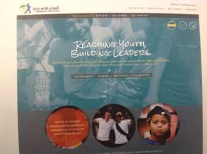 A sneak peek at a rough draft of our new website!