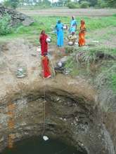 Private well owned by a farmer