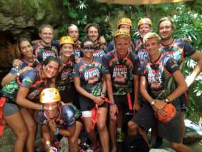 Our brave Pez Mayans before the race