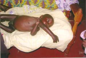 Moses first day at Tumaini