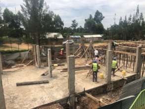 The first floor front view