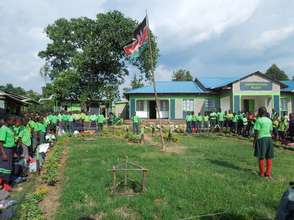 School Assembly, End of the Day, Tumaini