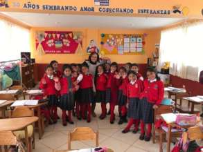 Girls wave you a BIG THANK YOU