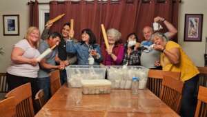 Enthusiastic cookie makers