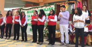 Holiday celebration with girls & awards