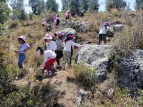 Some girls found interesting exploring