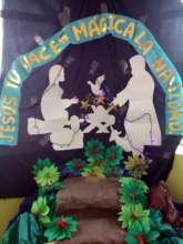 Student created Nativity scene